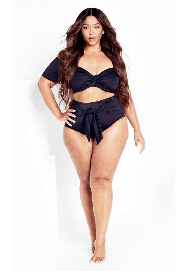 Sicilia Underwire Bikini Top - black, BLACK, alternate image number null