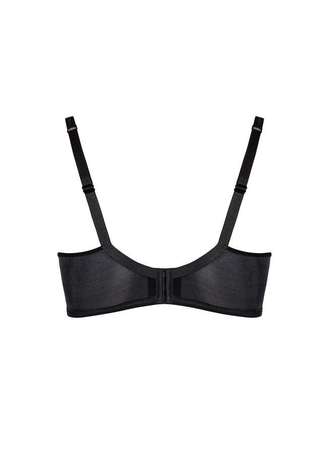 Lace Balconette Underwire Bra, BLACK, alternate image number null