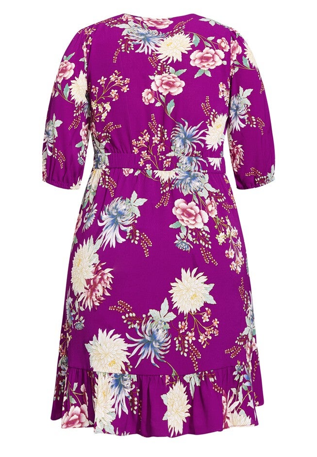 Marina Dress - magenta, PURPLE, alternate image number 3