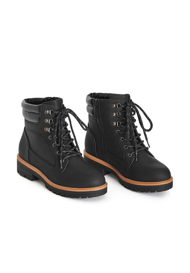 Aviva Hiker Boot, BLACK, alternate image number 5