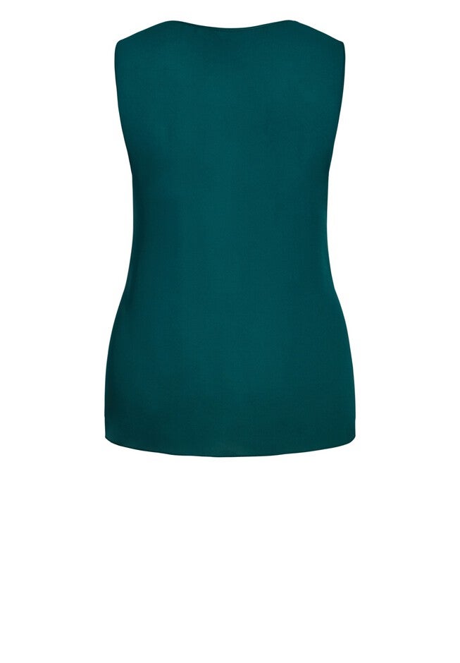 Sexy Zip Top - jade, GREEN, alternate image number 3