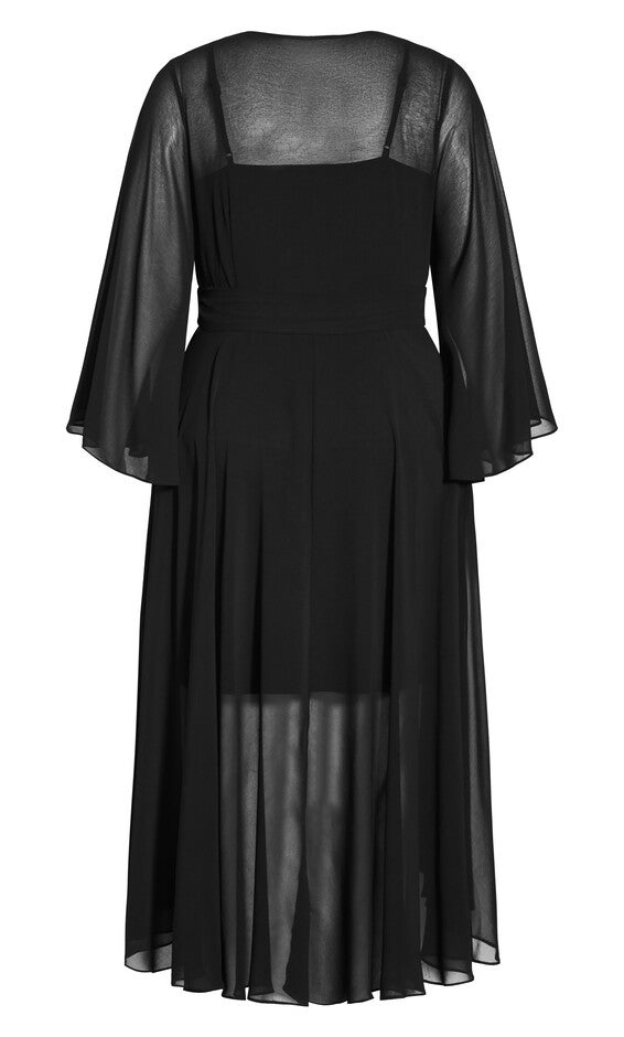 Fleetwood Maxi Dress - black, BLACK, alternate image number 4