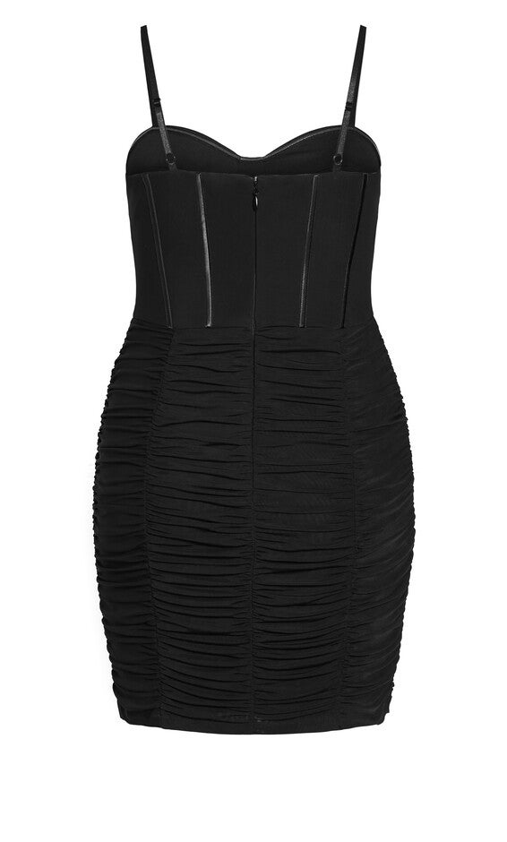 Girly Mesh Dress - black, BLACK, alternate image number 5