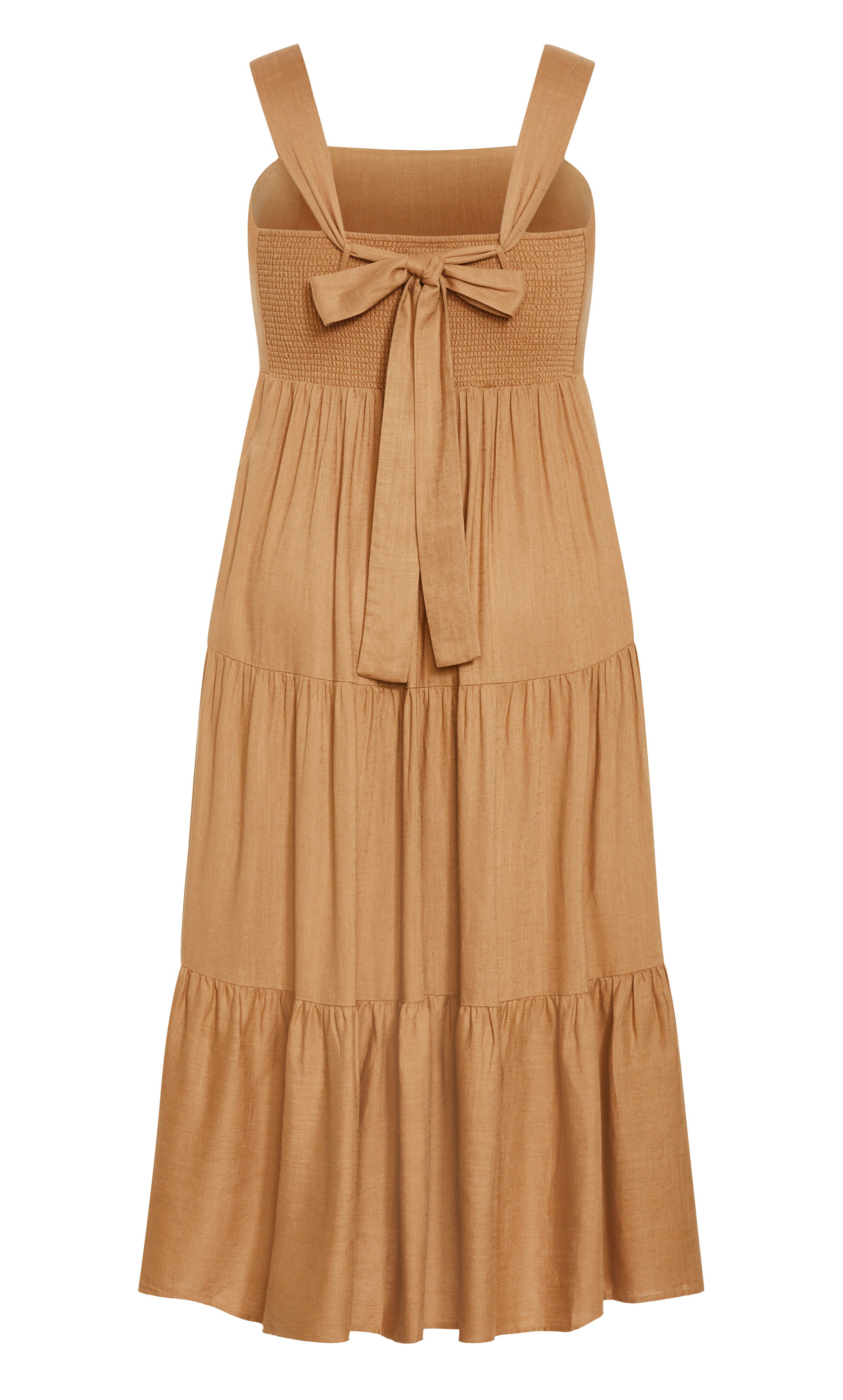 Livvy Maxi Dress - caramel, BROWN, alternate image number 4