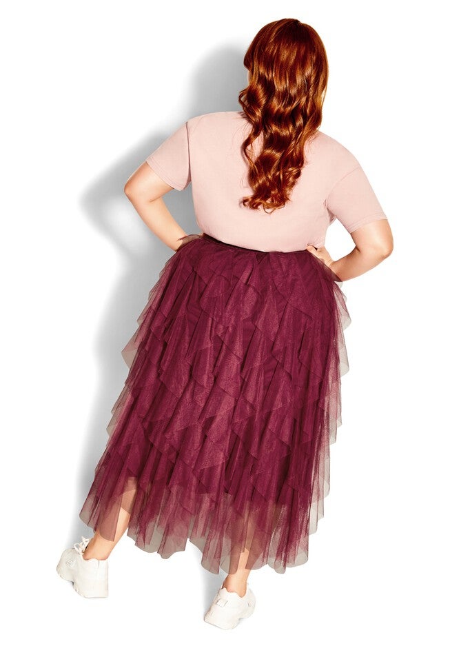 Wild Pixy Skirt - berry, RED, alternate image number 6