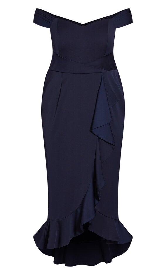 Hypnotize Dress - dark navy, BLUE, alternate image number null