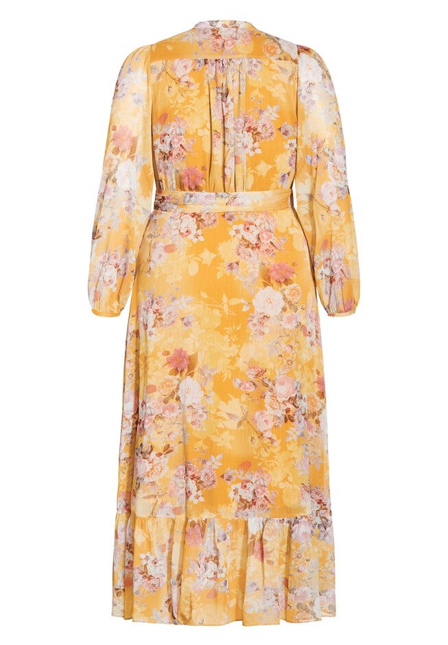 Lisbon Maxi Dress - gold, YELLOW, alternate image number null