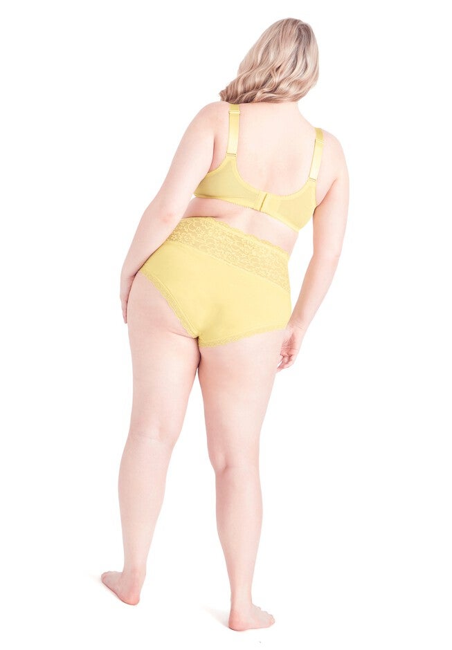 Lace Underwire Bra - primrose, YELLOW, alternate image number null