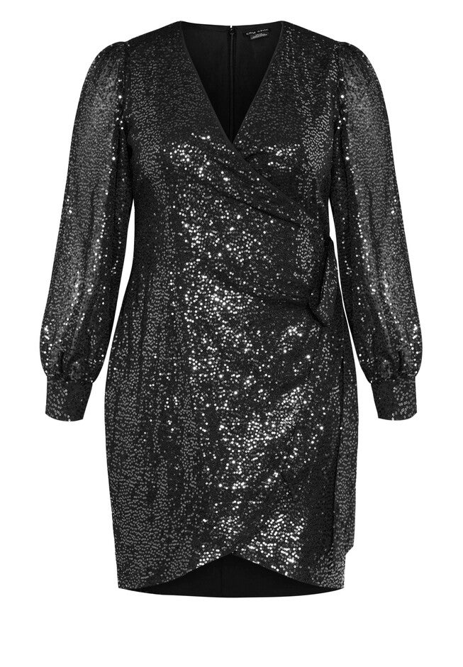 Nadia Dress - black, BLACK, alternate image number null