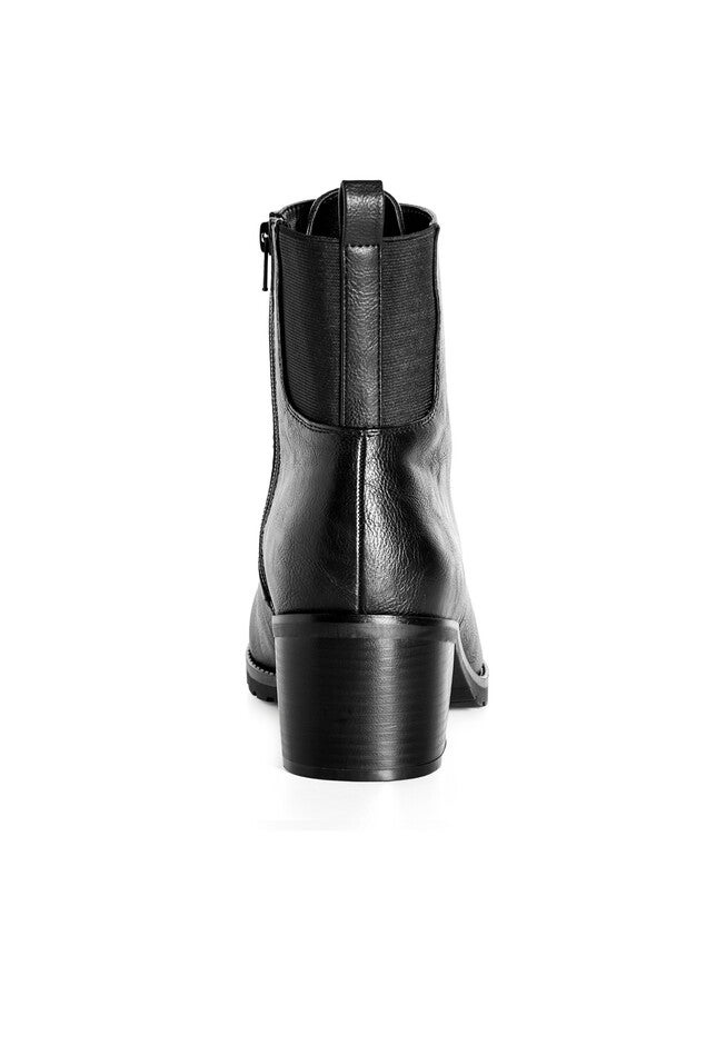 Sloane Lace Up Ankle Boot, BLACK, alternate image number 3