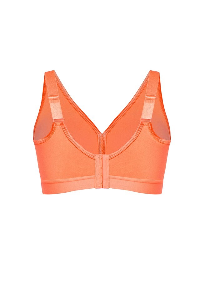 Fashion Cotton Bra, LIVING CORAL, alternate image number null