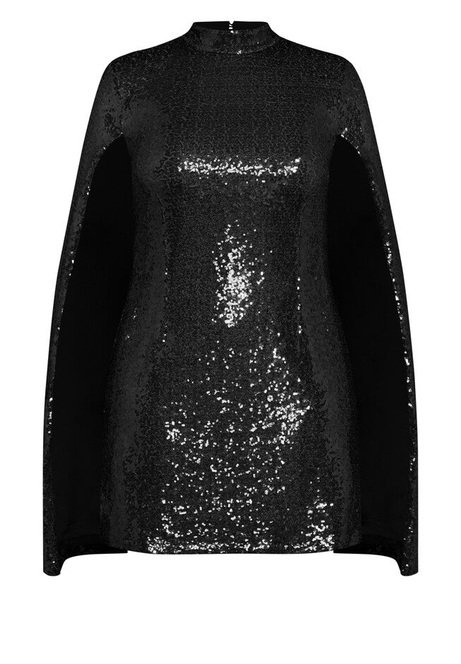 Aurelia Dress - black, BLACK, alternate image number null