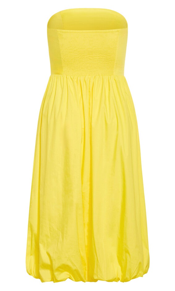 Alina Maxi Dress - yellow, YELLOW, alternate image number null