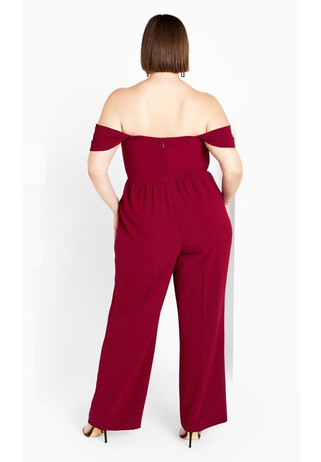 Gabriela Jumpsuit - currant, RED, alternate image number null