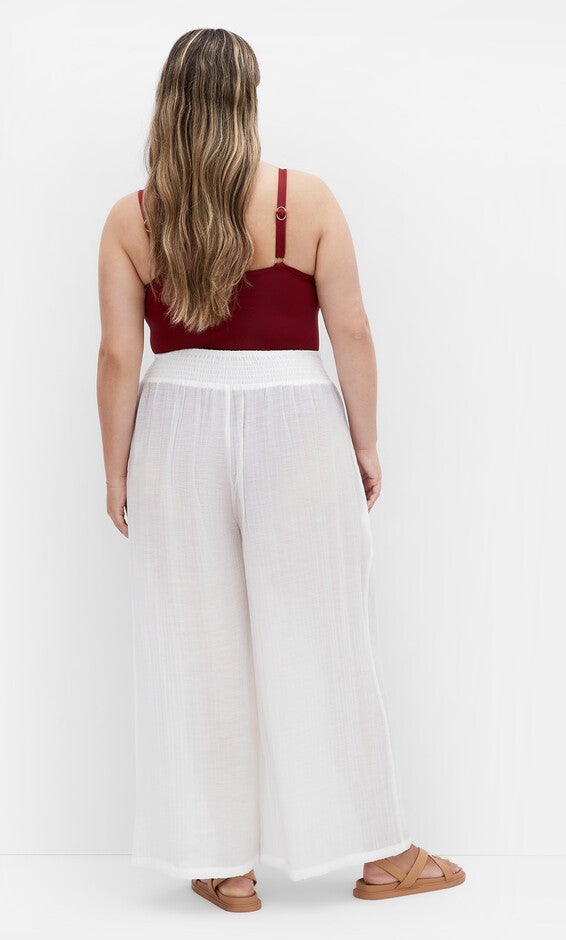 Maci Pant - ivory, CREAM, alternate image number null