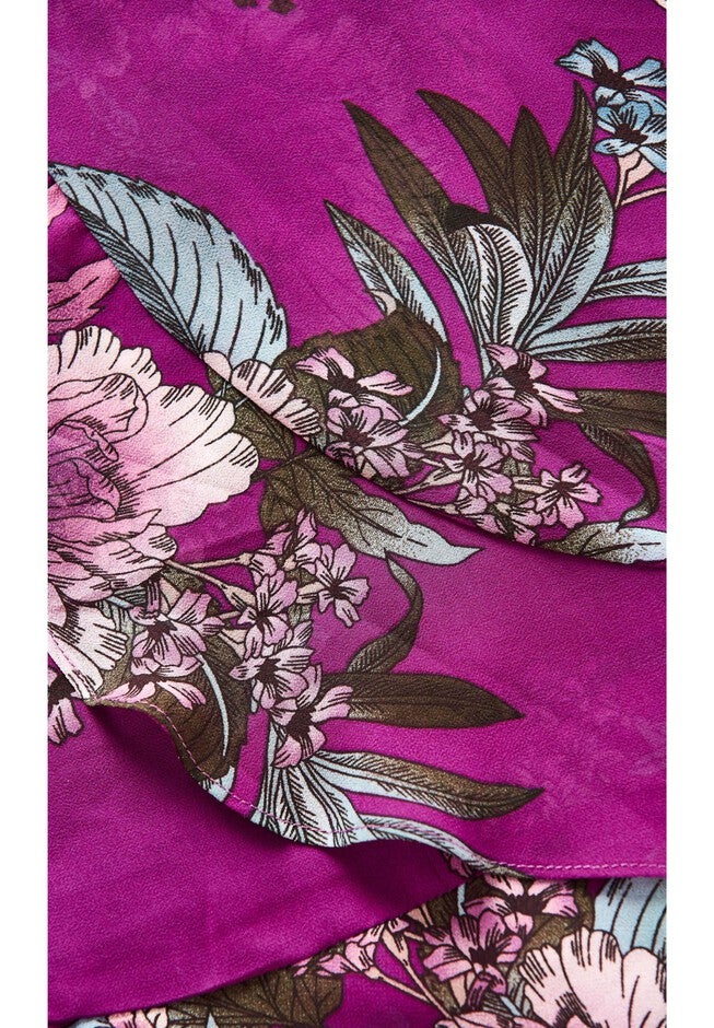 Wild Flutter Dress - magenta, PURPLE, alternate image number null