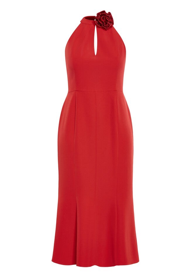 Iliana Dress - cherry, RED, alternate image number null