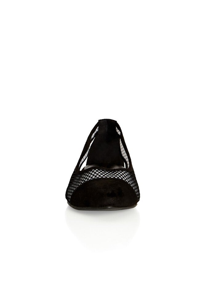WIDE FIT Alessa Flat - black, BLACK, alternate image number 3