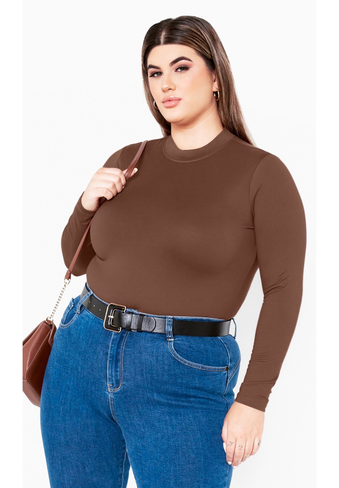 Kate Bodysuit, CHOCOLATE, hi-res image number 0