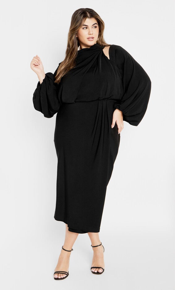 Jaylee Dress - black, BLACK, hi-res image number null