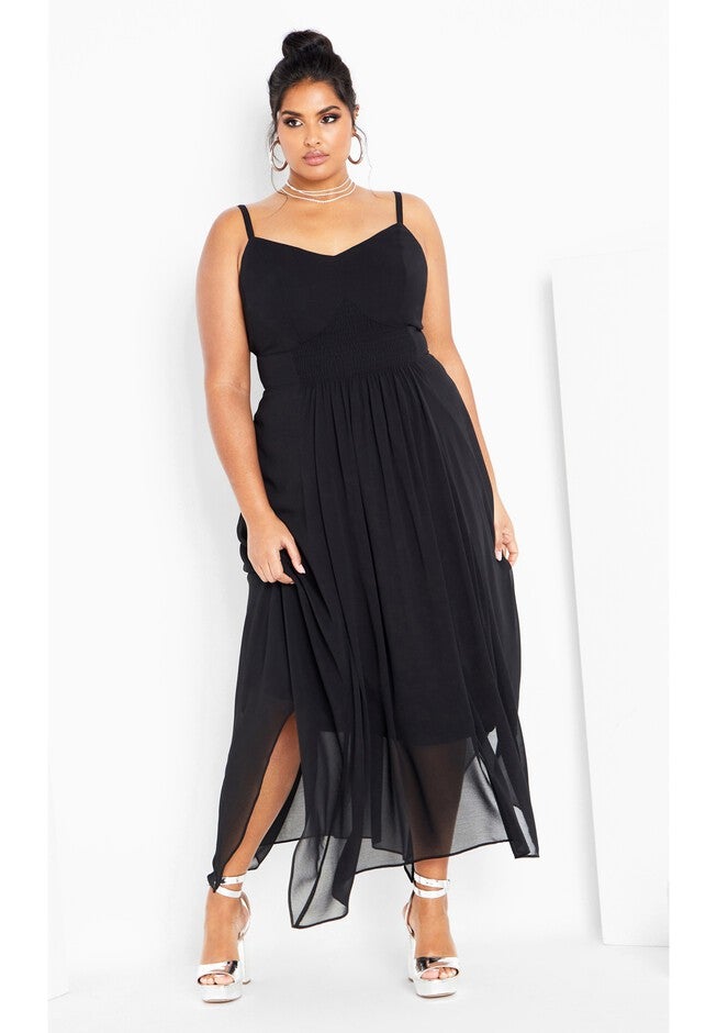 Maxine Maxi Dress - black, BLACK, hi-res image number null