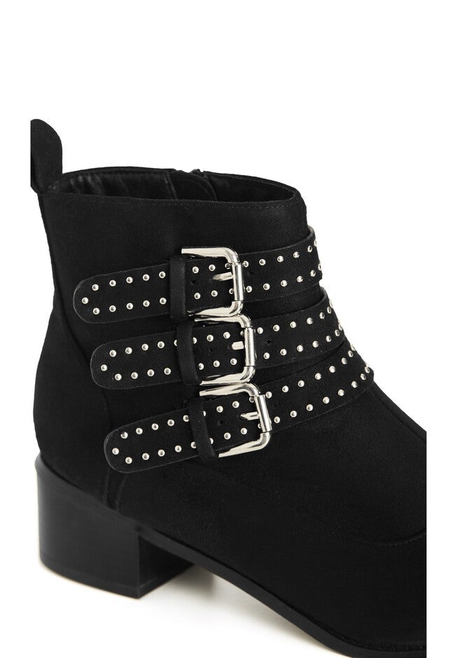 WIDE FIT Bexley Ankle Boot - black, BLACK, alternate image number null
