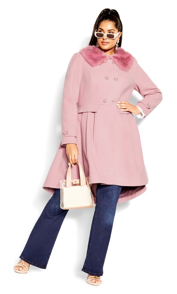Grandiose Coat - blush, PINK, hi-res image number null