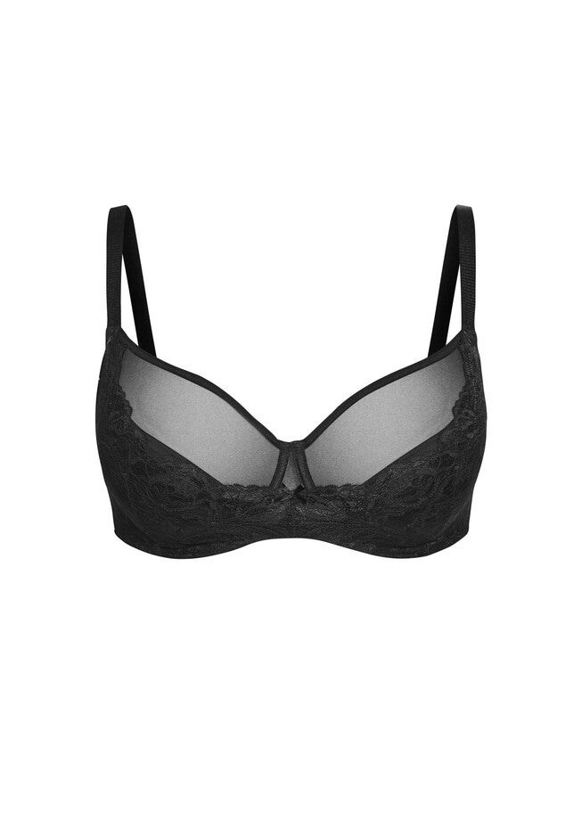 Duet Demi Underwire Bra - black, BLACK, alternate image number null