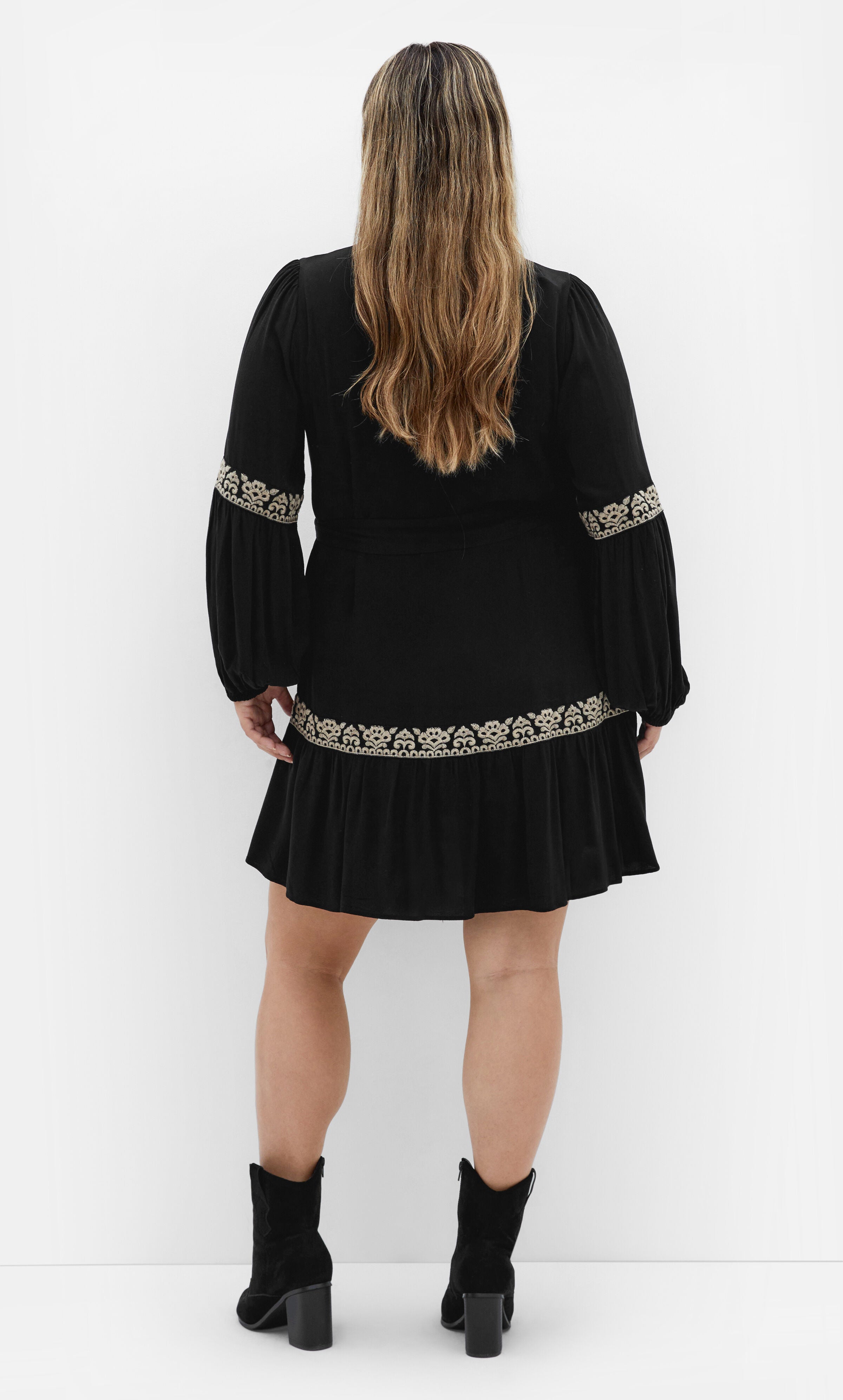 Marlie Dress - black, BLACK, alternate image number 1