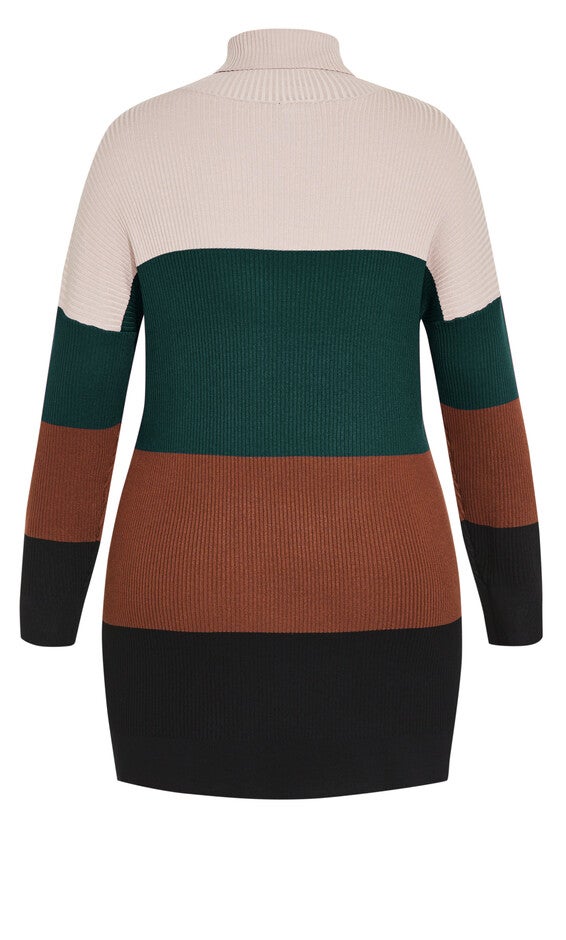 Harper Sweater Dress- jade, JADE, alternate image number null