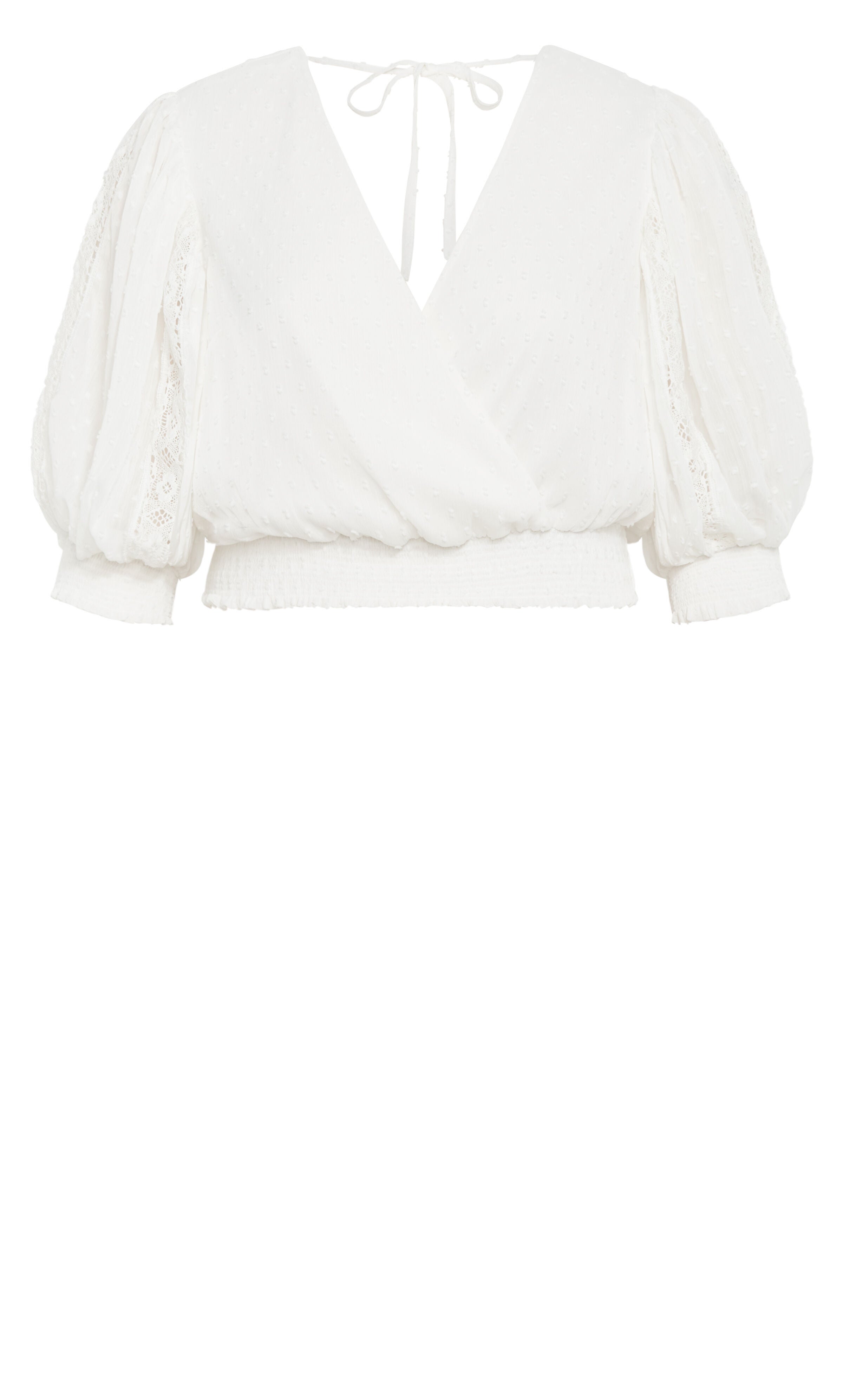 Dee Top - ivory, WHITE, alternate image number 4