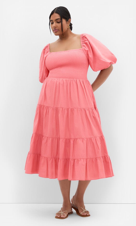 Ariella Dress - cinnamon, ORANGE, hi-res image number null