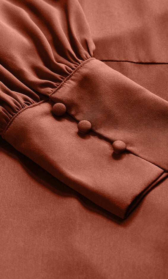 Oki Maxi Dress - copper, ORANGE, alternate image number null