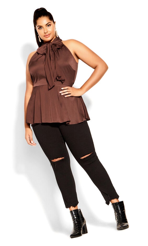Piper Top - cocoa, BROWN, alternate image number 2