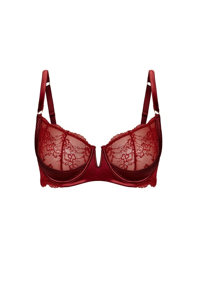 Marilyn Demi Underwire Bra - pomegranate, RED, alternate image number null
