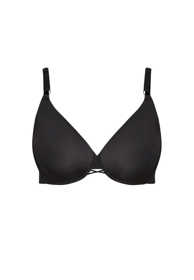 Back Smoother Bra, BLACK, alternate image number 2