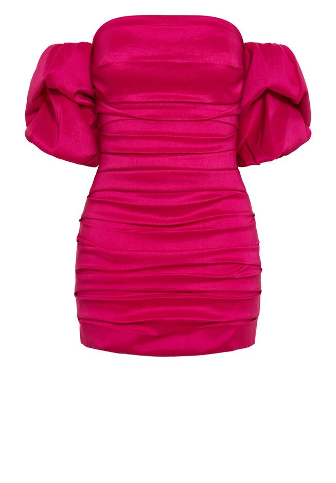 Payton Dress - lipstick pink, PINK, alternate image number null