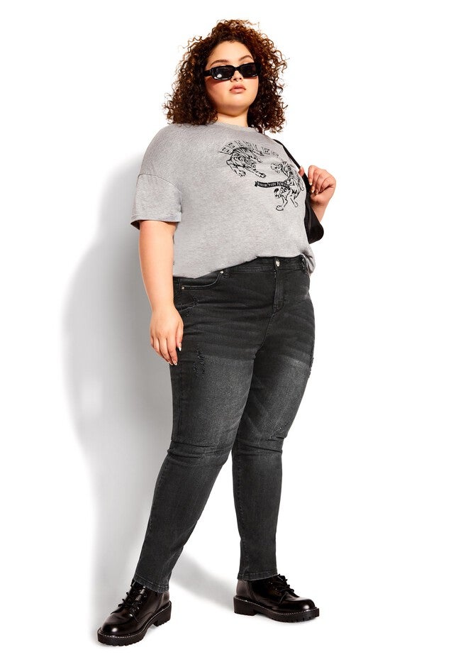 Status Skinny Jean, WASHED BLACK, hi-res image number null
