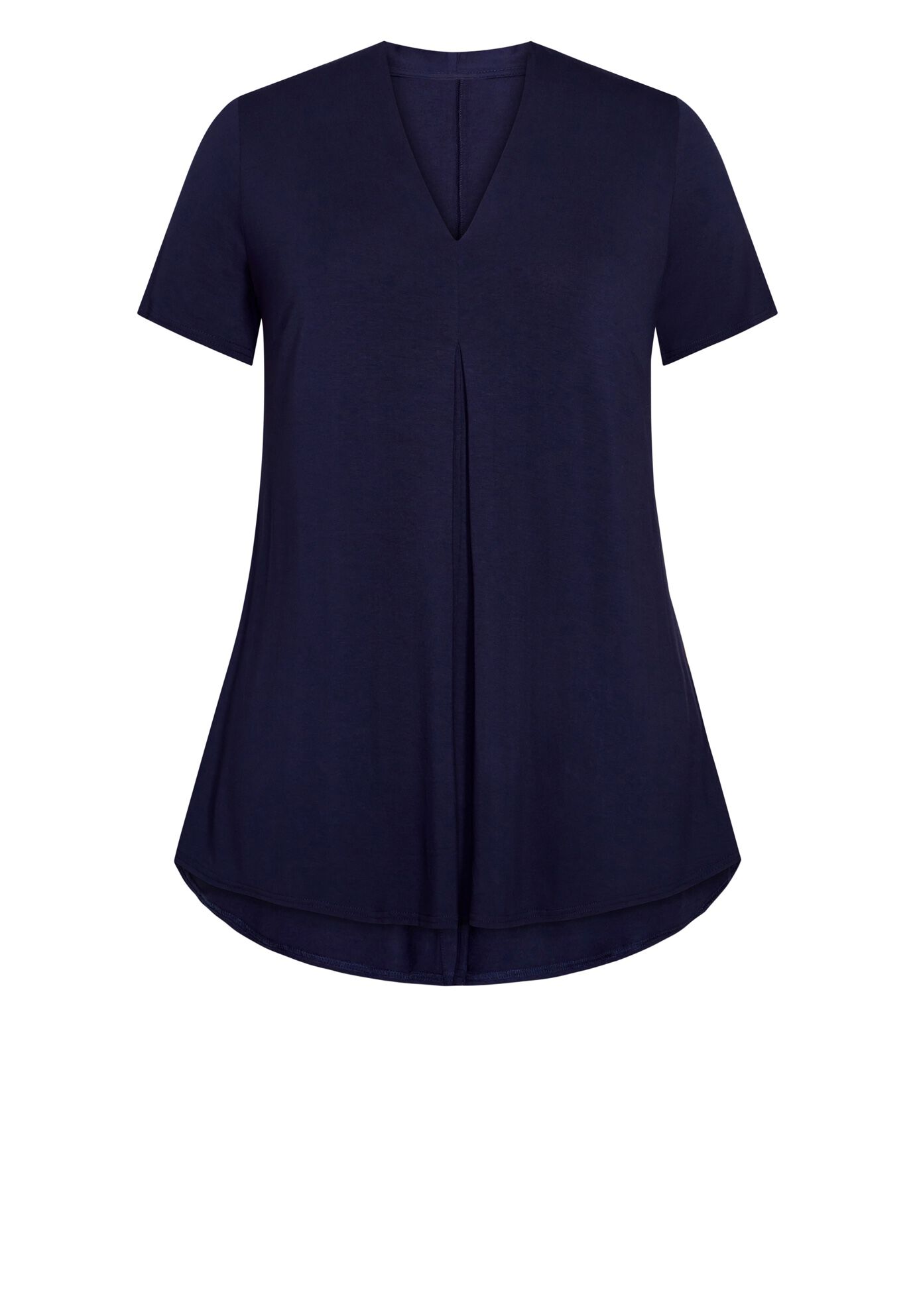Kaylie Hi Lo Top, NAVY, alternate image number 2