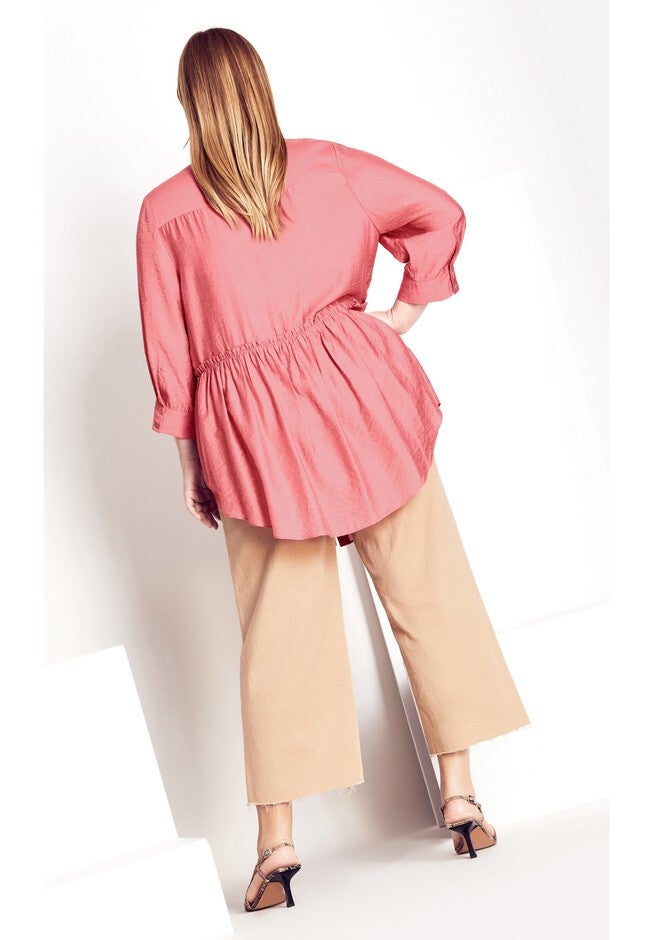 Soft Ruffle Tunic - rosa, PINK, alternate image number null