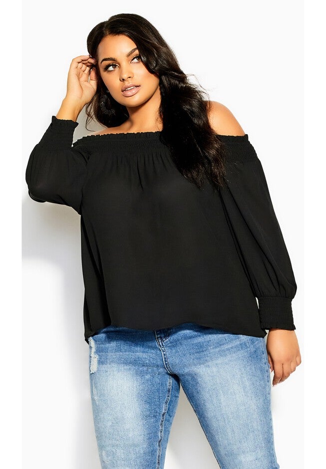 Poise Top - black, BLACK, hi-res image number 0