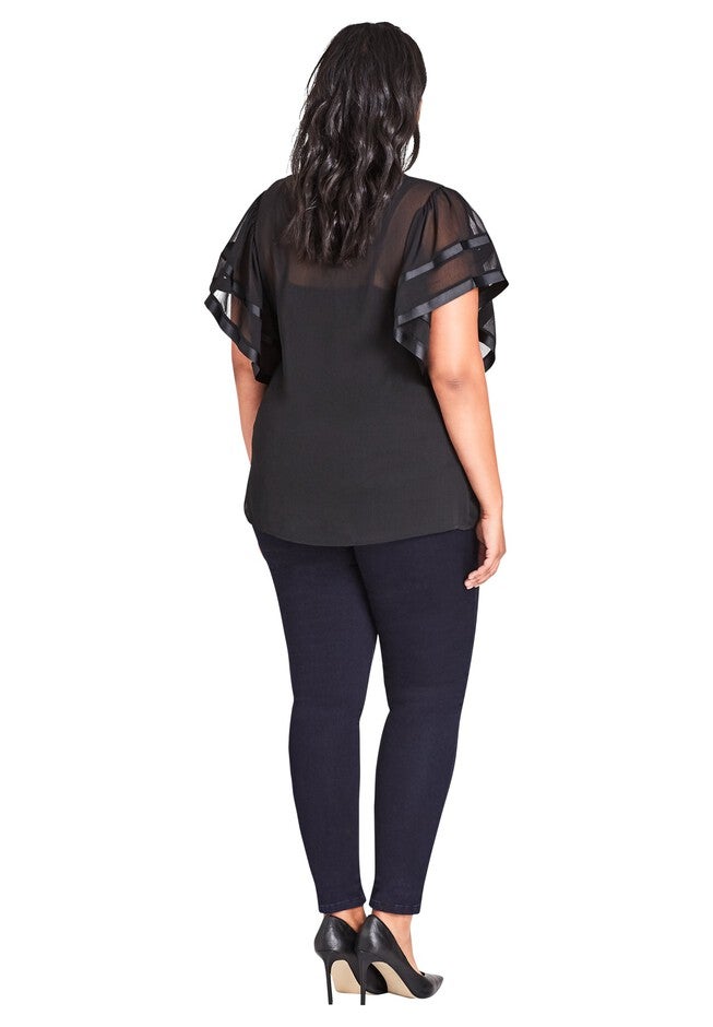 Asha Regular Skinny Jean - dark denim, BLUE, on-hover image number 1