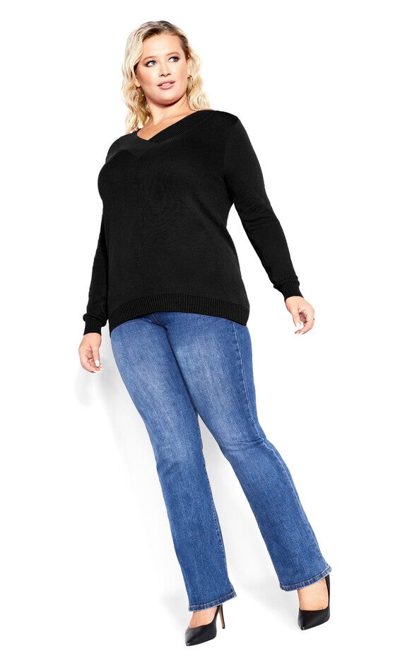 Sweet Love Sweater - black, BLACK, alternate image number 2