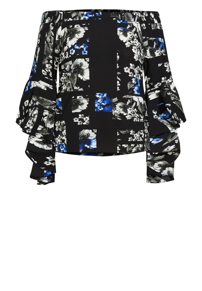 Mabel Top - black, BLACK, alternate image number null
