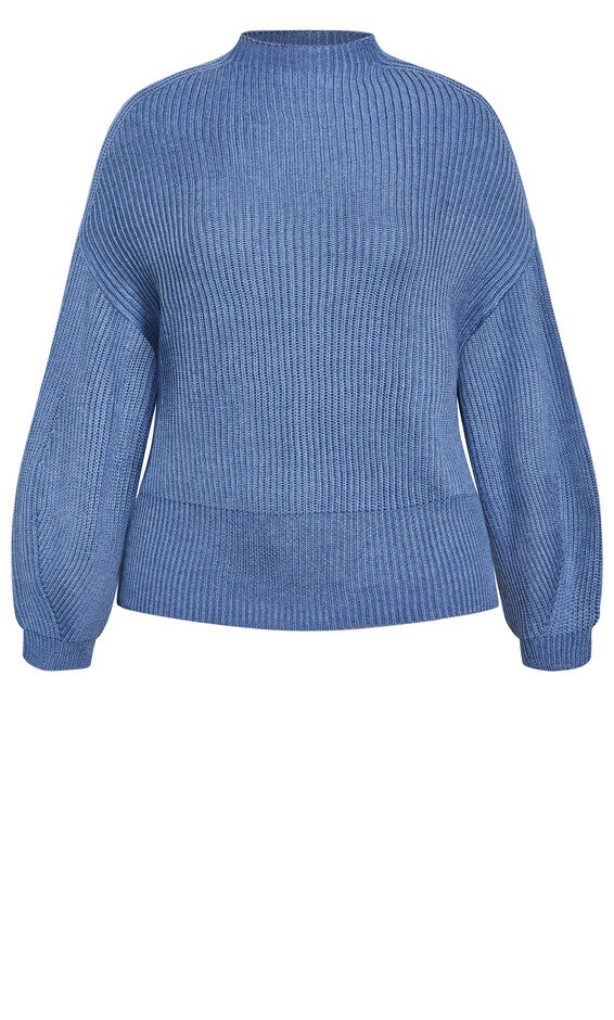 Angel Sweater - denim blue, BLUE, alternate image number null