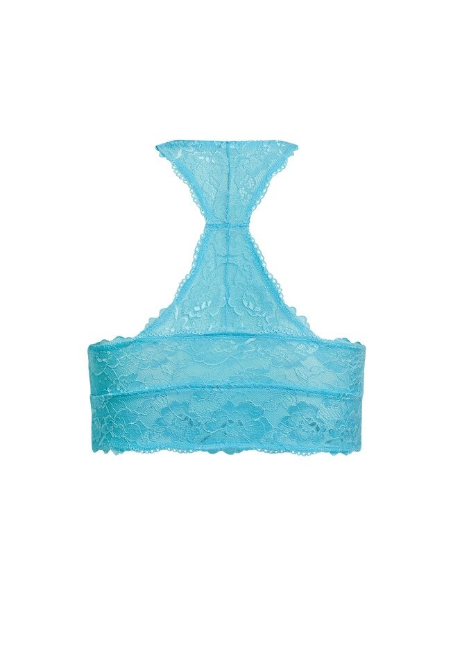 Kira Lace Bralette - turquoise, BLUE, alternate image number null