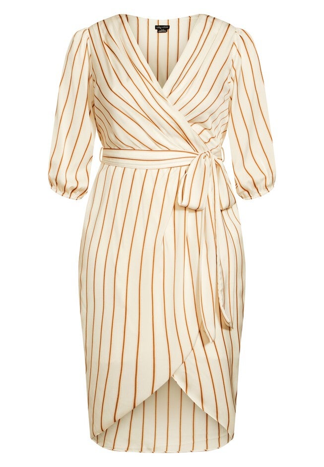 Catalina Dress - cinnamon, WHITE, alternate image number null