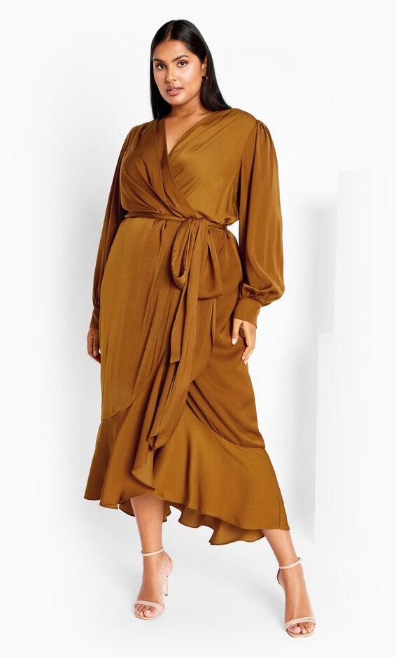 Ophelia Maxi Dress - salted caramel, SALTED, hi-res image number null