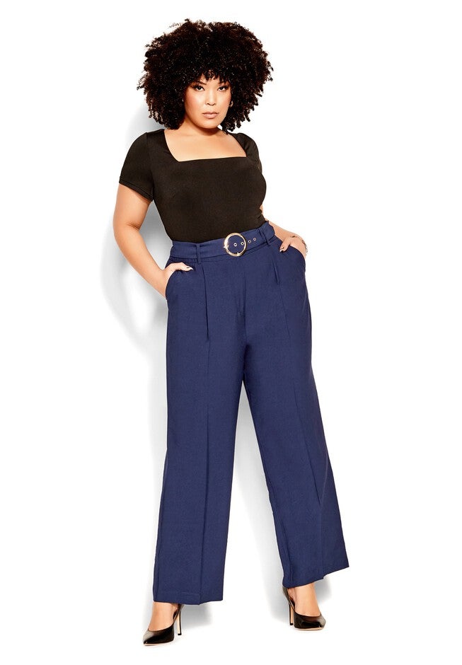 Perfect Suit Pant - navy, BLUE, alternate image number 6