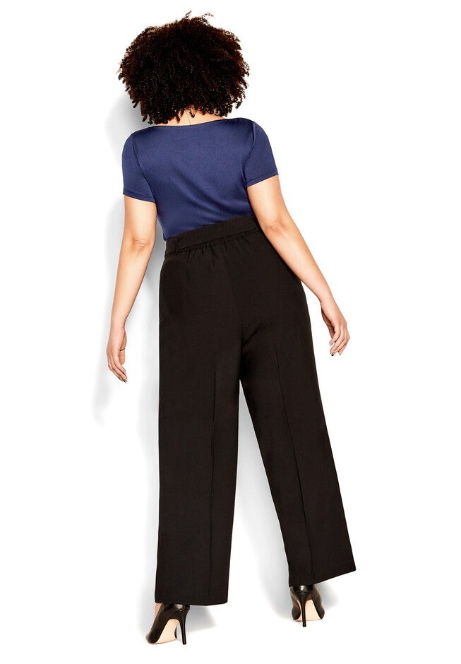 Suited Sleeve Top - navy, BLUE, alternate image number null